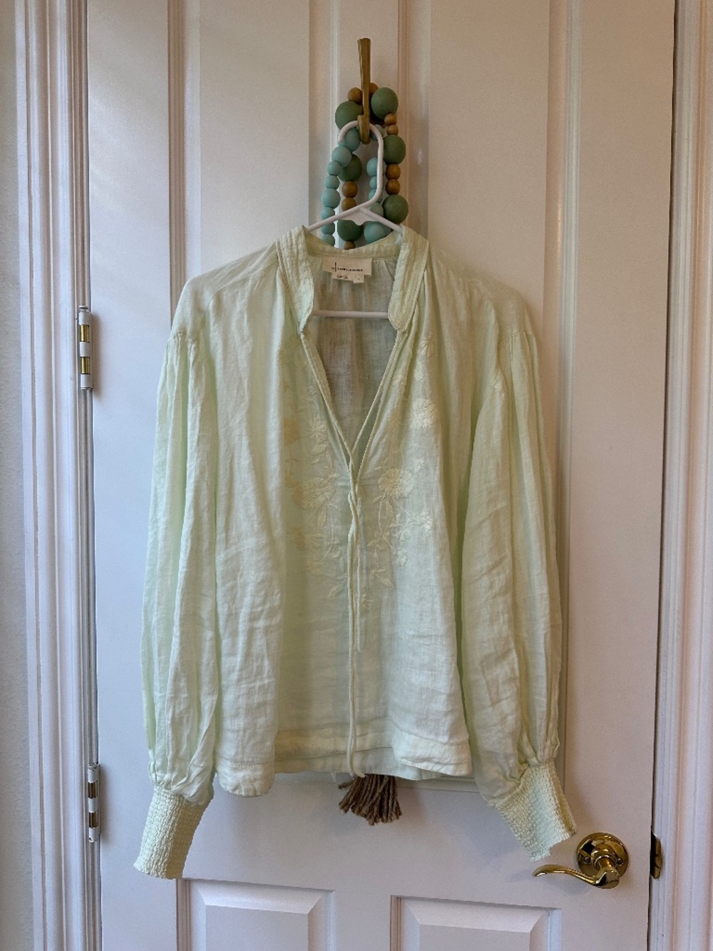 Linen blouse Sz L